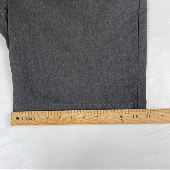 Volcom Shorts True To This Chino Men’s Size 38 Gray Flat Front - Picture 6 of 10